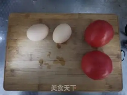 Make Tomato fried eggs step 0