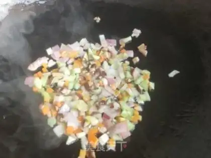 Make Five-colored rice step 4
