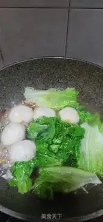 Make Eelsballs, mushroom soup step 9