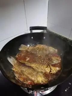 Make Dry-burned mackerel step 17