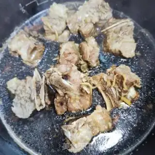 Make Curtain burning potatoes step 3
