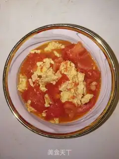 Make Tomato fried eggs step 5