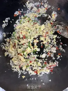 Make Pretzels and fried rice step 3