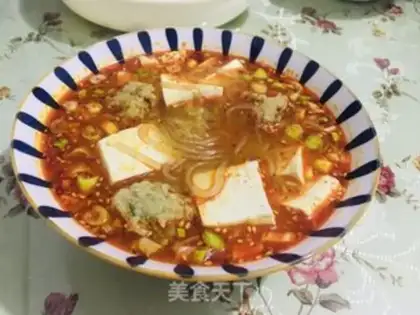 Make Tofu soup step 6