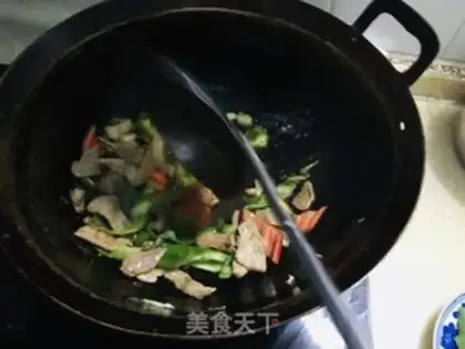 Make Garlic fried meat step 4