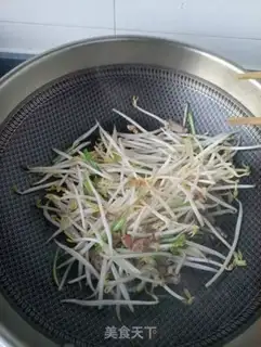 Make The green bean sprouts step 7