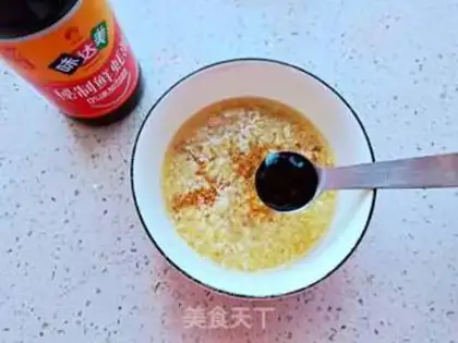 Make ♪ Flowers with rich garlic shrimp ♪ step 6