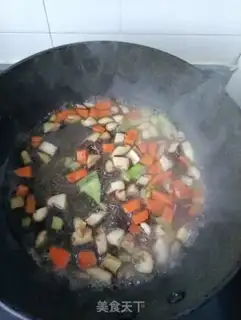 Make Carrot mushroom stew step 5