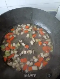 Make Carrot mushroom stew step 6