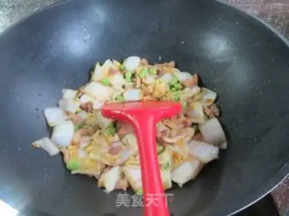 Make Bean-swissed cabbage step 12