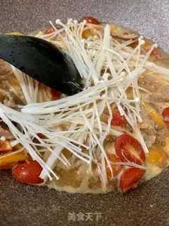 Make Soup beef omelet step 5