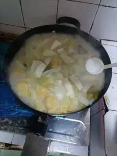 Make Fish-head tofu step 11