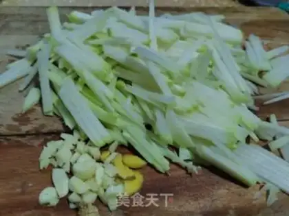 Make Shrimp fried blue step 1
