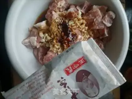 Make Garlic bean ribs step 7