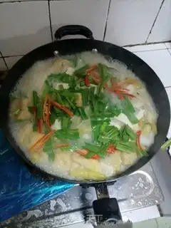 Make Fish-head tofu step 13