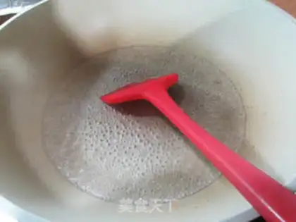 Make Egg fish seeds, bouquet soup step 2