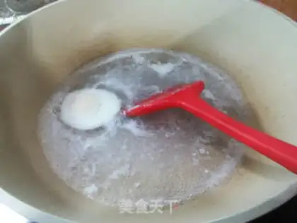 Make Egg fish seeds, bouquet soup step 4