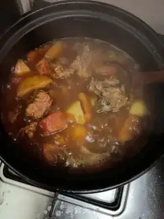 Make Tomato potato steak soup step 9