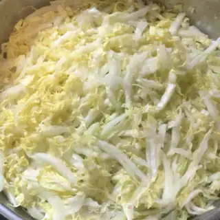 Make Pork and cabbage step 0
