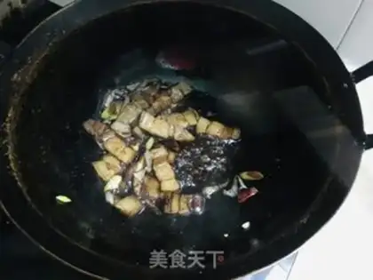 Make Red roast sprouts of celery step 3