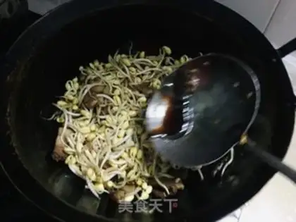 Make Red roast sprouts of celery step 4