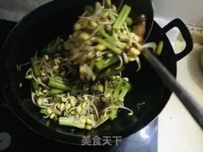 Make Red roast sprouts of celery step 5