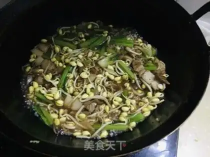 Make Red roast sprouts of celery step 6