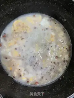 Make Egg oatmeal soup step 5