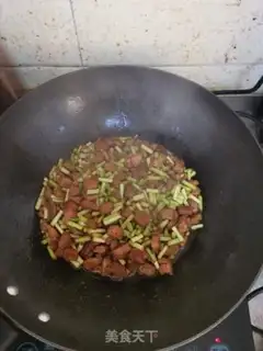 Make Garlic fried meat step 3