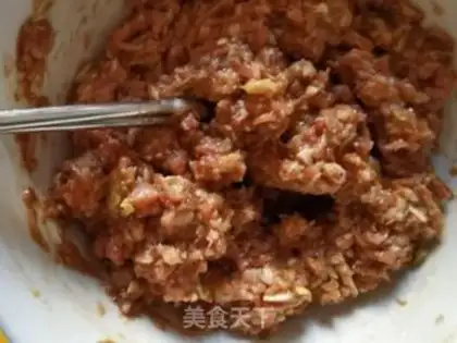 Make Pork dumplings step 5