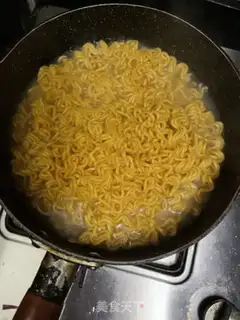 Make Milk cheese and turkey noodles step 2