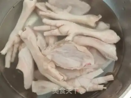Make Carrot potatoes, chicken wings step 0