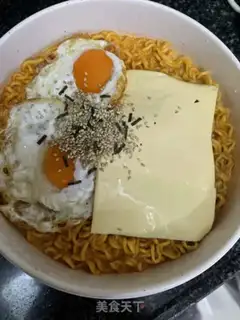 Make Milk cheese and turkey noodles step 7