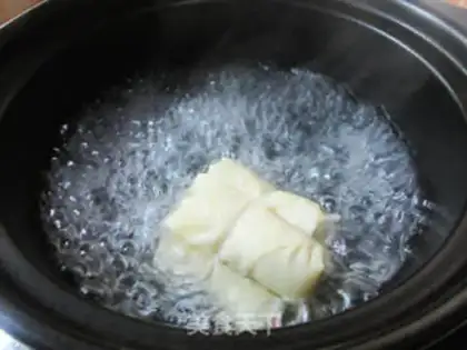 Make Tofu soup step 2