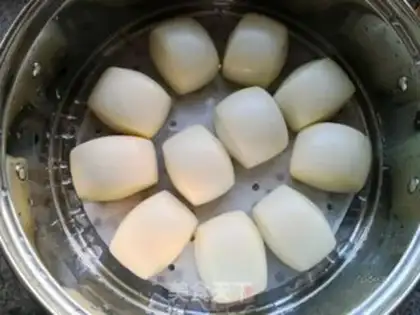 Make Fried buns step 17