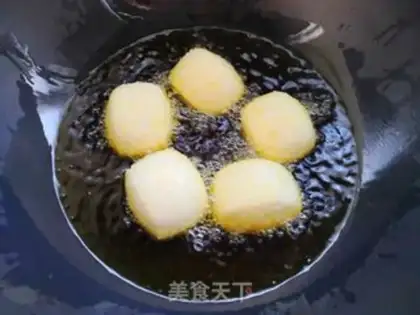 Make Fried buns step 19