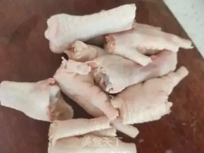 Make Carrot potatoes, chicken wings step 2