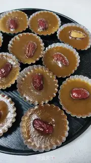 Make Red sugar rice cake step 4