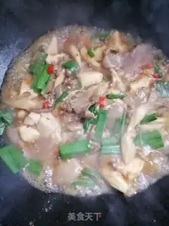 Make Tofu with mushrooms step 7