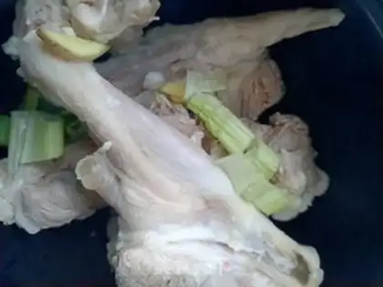 Make Clear your legs step 7