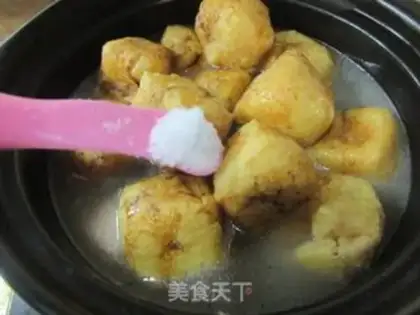 Make Egg dumplings, tofu ribs step 8