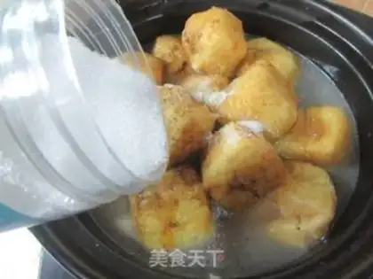 Make Egg dumplings, tofu ribs step 9