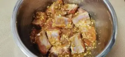 Make Garlic ribs step 3