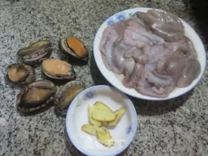 Make The abalone is burning step 0