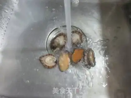 Make The abalone is burning step 1