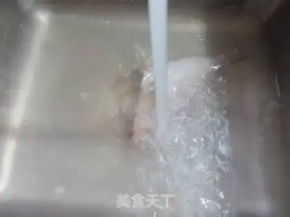 Make Rubber fish tofu step 2