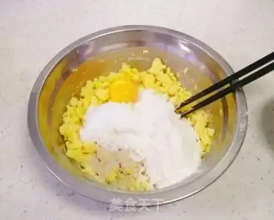 Make Corn pasta step 1