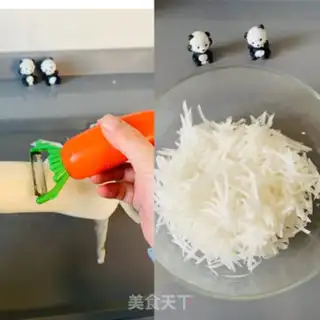 Make radish necrophagus soup step 1