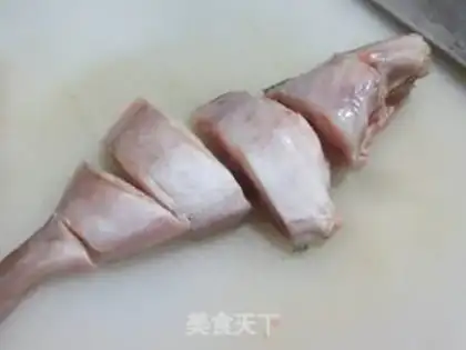 Make Rubber fish tofu step 3