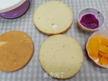 Make Fancy cream cake step 0